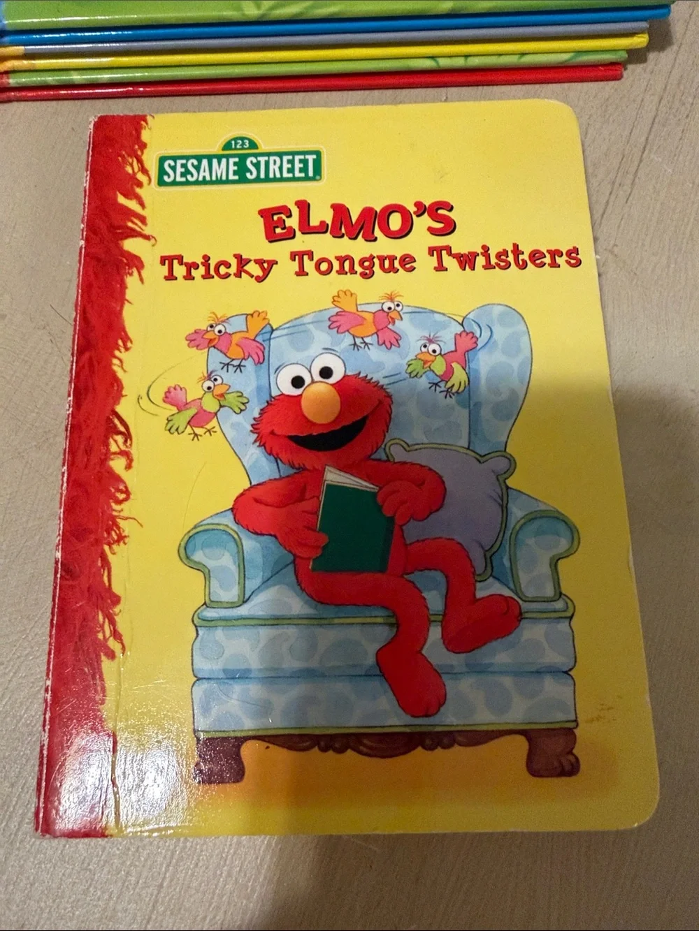 Sesame Street Lot Of Eight  Books